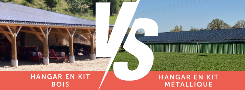 Hangar en kit métallique ou en bois : comment choisir ?