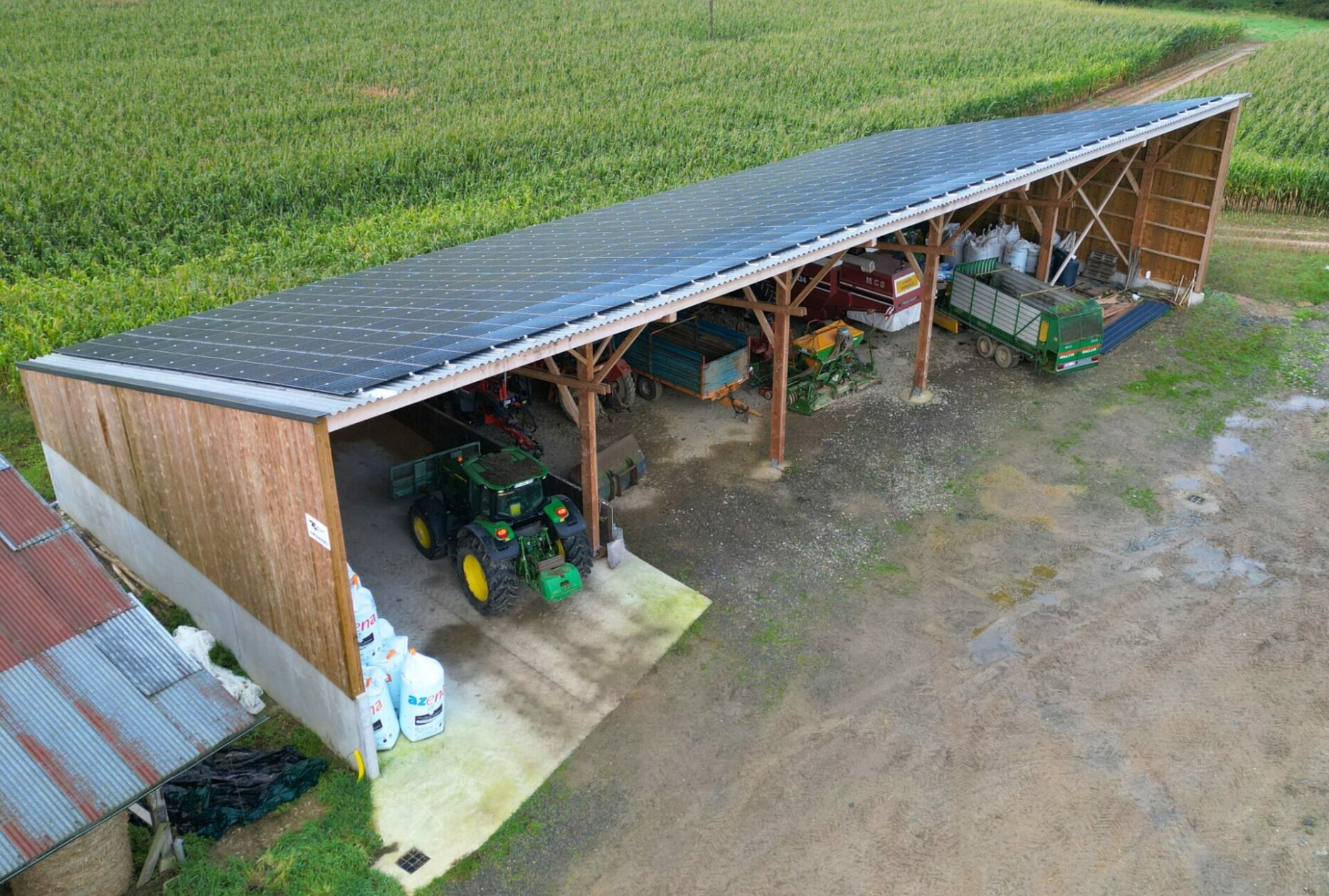 Hangar de stockage en Ille-et-Vilaine (35)