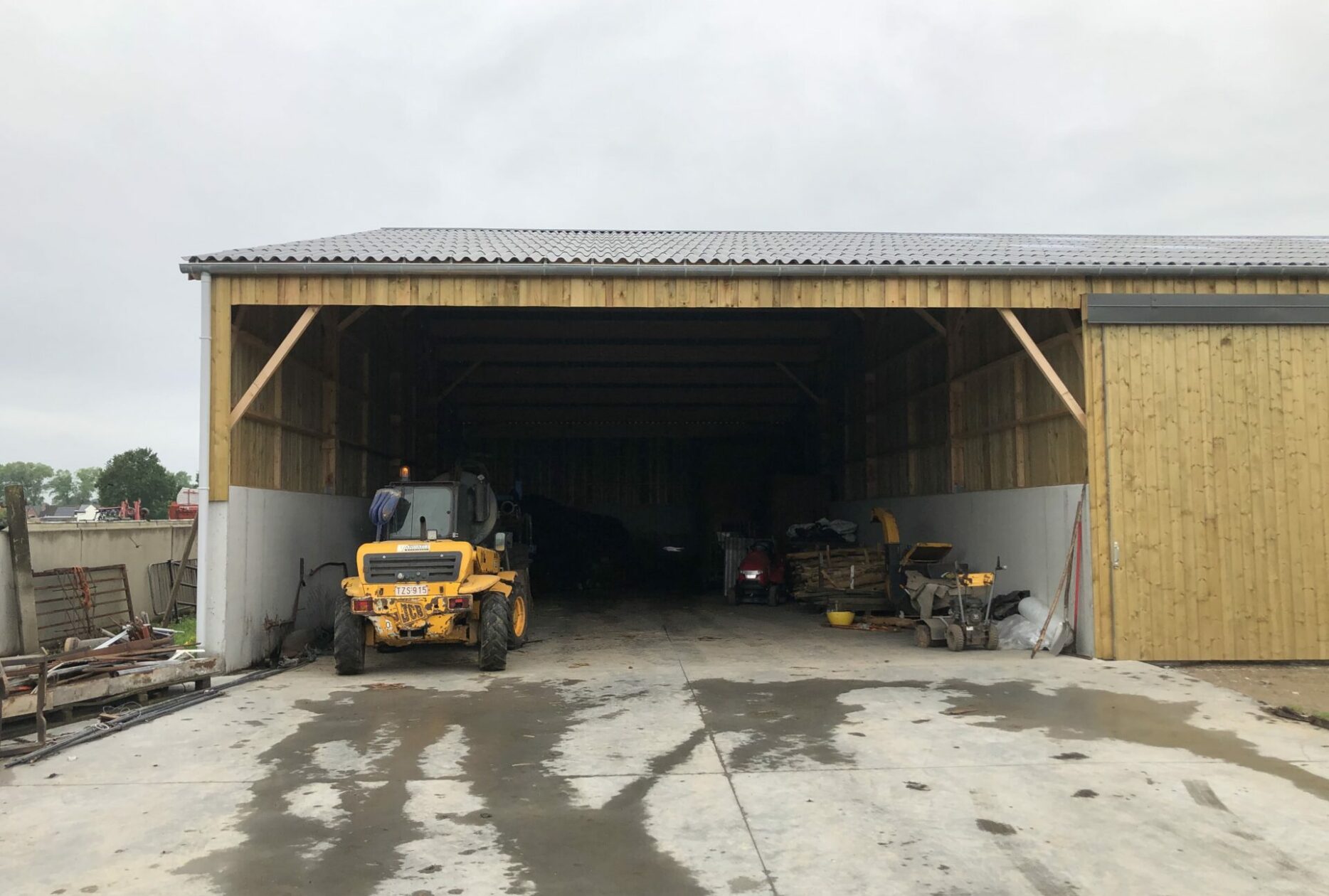 Fumière en bois