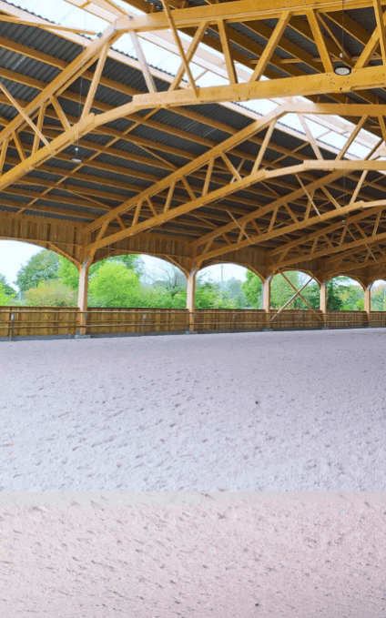 Manège équestre en bois Roiné