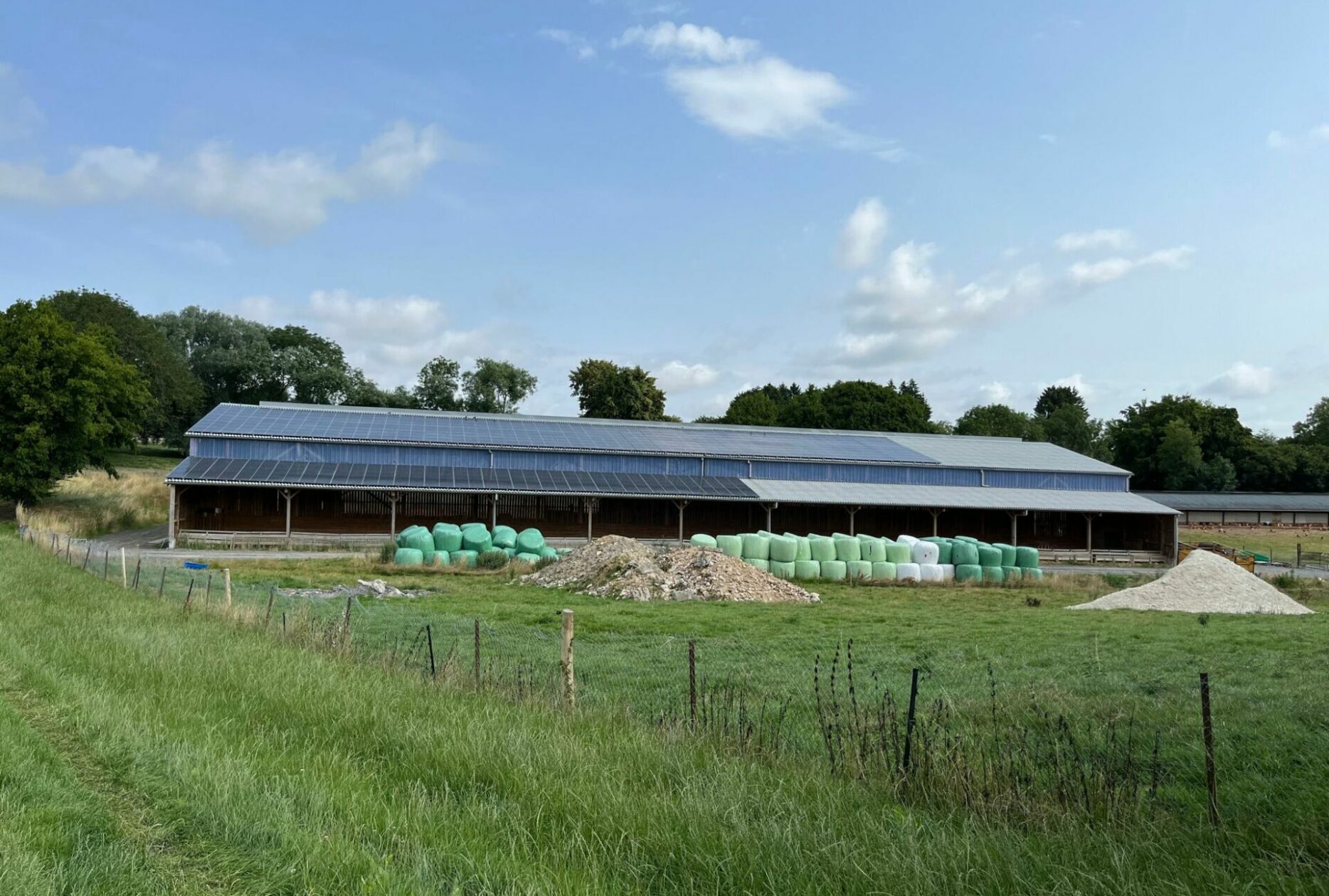 Bergerie allaitantes photovoltaïque Roiné