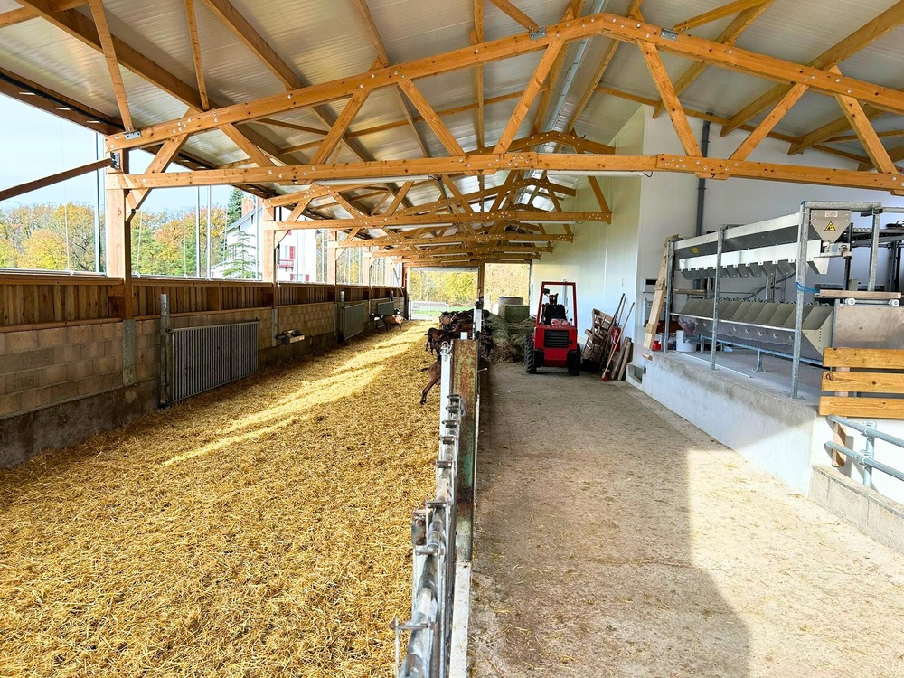 Chèvrerie en bois isolée Roiné